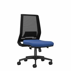 TC Office Rome Mesh High Back Chair, Blue