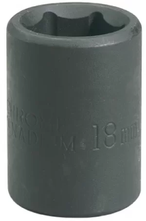 Draper Expert 18mm 1/2" Square Drive Impact Socket (Sold Loose) 410MMB 26886