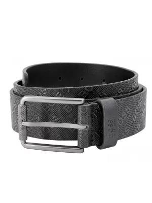 Hugo Boss Tint Leather Belt Black