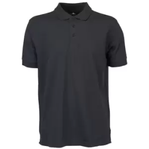 Tee Jays Mens Luxury Sport Polo Shirt (3XL) (Dark Grey)