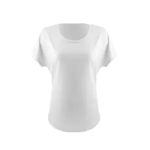 Next Level Womens/Ladies Ideal Dolman T-Shirt (M) (White)