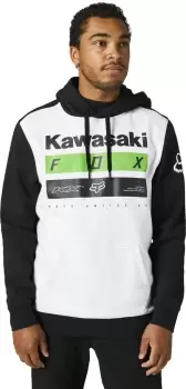 FOX Kawi Stripes Hoodie, black-white, Size S, black-white, Size S