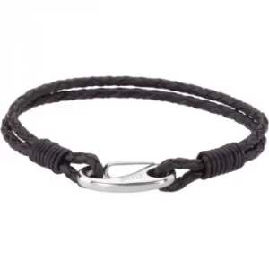 Mens STORM Stainless Steel Jax Bracelet Brown