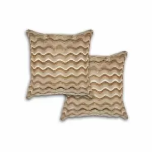 Emma Barclay Cushion Cover Sinead 17 X 17" Gold (Pair)