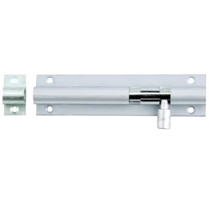 Select Hardware Door Bolt Aluminium 100mm 1 Pack