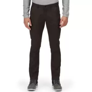 Regatta Mens Bryer II Coolweave Cotton Cargo Trousers 38R - Waist 38' (96.5cm), Inside Leg 32'