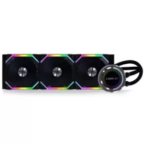 Lian Li Galahad SL 360mm RGB High Performance CPU Water Cooler - Black