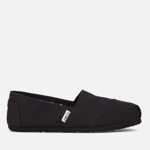 TOMS Womens Core Classics Slip-On Pumps - Black - UK 7/US 9