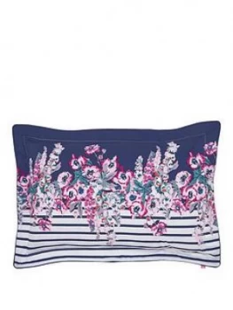 Joules Cottage Garden Border Stripe 100% Cotton Oxford Pillowcase