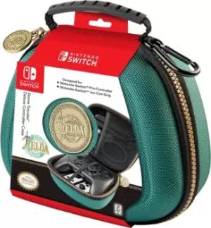 The Legend of Zelda Nintendo Switch Pro Controller Travel Case - Green (Switch)