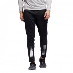 adidas 3 Stripe Tracksuit Bottoms Mens - Black