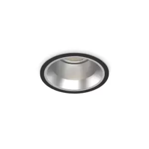 Off Round Recessed Downlight Black 11cm 3000K