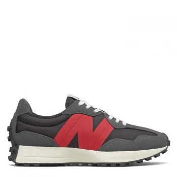 New Balance LS 327 Trainers - Blk/Grey/Red