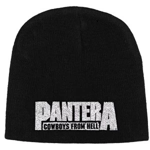 Pantera - Cowboys from Hell Unisex Beanie Hat - Black