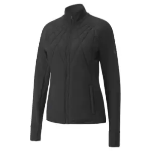 Puma Clouds Padded Jacket Womens - Black