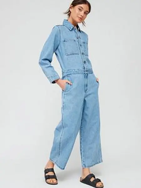 Levis Iconic Denim Jumpsuit - More Money More Prob, Blue Size XS Women Blue VHURG Female XS