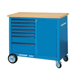 Gedore Mobile workbench with 7 drawers