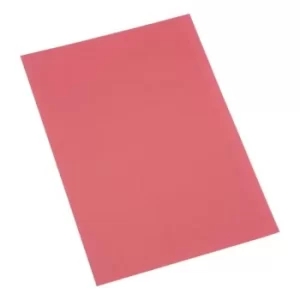 5 Star Office Square Cut Folder Recycled 180gsm Foolscap Red [Pack 100]