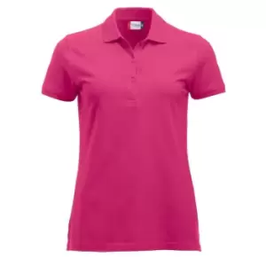 Clique Womens/Ladies Marion Polo Shirt (S) (Bright Cerise)