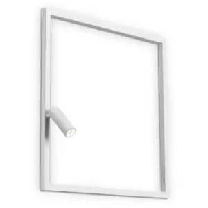 Ideal Lux Syntesi Square Integrated LED Wall Lamp White 3000K