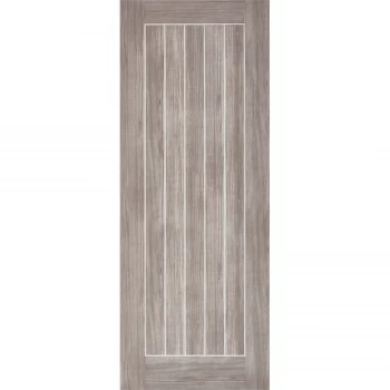 Mexicano Internal Light Grey Laminate 5 Panel Door - 762 x 1981mm