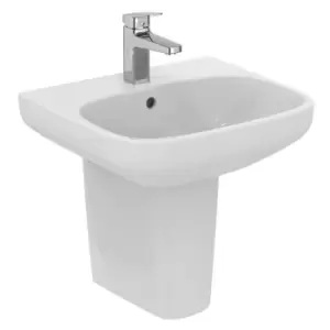 Ideal Standard I.life A 50Cm Basin And Semi-pedestal Pack