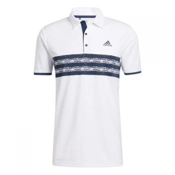 adidas Core Polo Shirt LC Mens - White/Navy