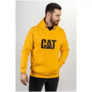 Caterpillar Trademark Hooded Sweatshirt Yellow/Black - Large