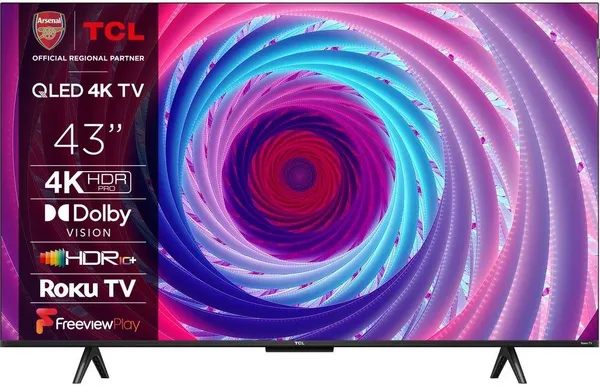 TCL 43" 43RC650K Smart 4K Ultra HD QLED TV