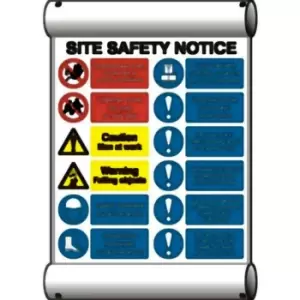 Site Safety Composite - RPVC (800 X 600MM)