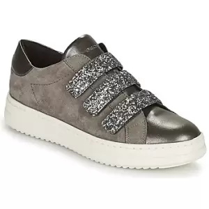 Geox PONTOISE womens Shoes Trainers in Grey