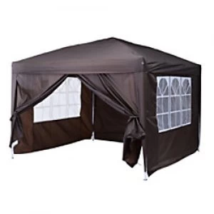 OutSunny Pop Up Gazebo Coffee Water proof Outdoors 225mm x 1210 mm x 225 mm