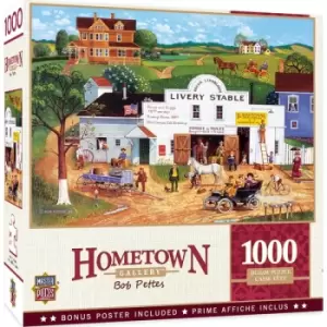 Masterpieces Puzzle Hometown Gallery Changing Times Puzzle 1000 piece jigsaw puzzle