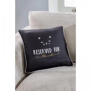 Reserved For The Cat Cushion