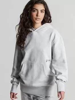 Superdry Studios 100% Recycled Hoodie - Grey, Multi, Size S/M, Women