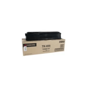 Kyocera TK655 Black Laser Toner Ink Cartridge