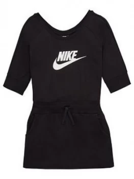 Nike Sportswear Older Girls Jersey Dress - Black