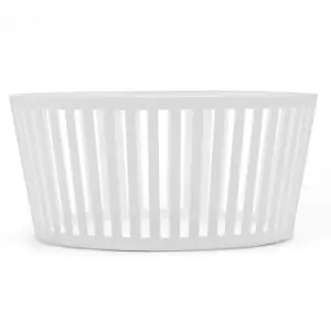 Yamazaki Tower Fruit Basket Deep - White