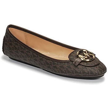 Michael Kors LILLIE MOC womens Shoes (Pumps / Ballerinas) in Brown,2.5,8.5,5.5,4,5,5.5