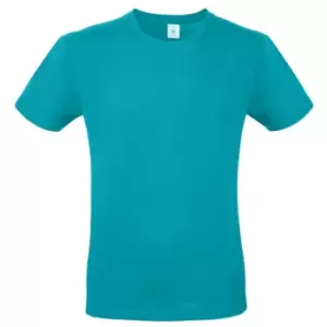 B&C Mens #E150 Tee (S) (Real Turquoise)