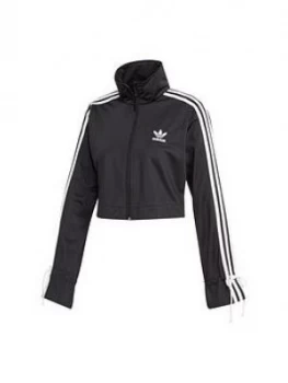 adidas Originals Track Top - Black, Size 16, Women