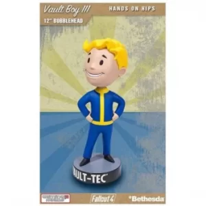 Fallout 4 Vault 111 VaultBoy Hands on Hips 12" Bobblehead