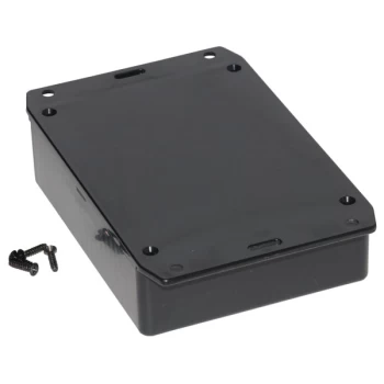 Hammond 1591GSFLBK Multipurpose GPABS Enclosure Flanged Lid 121 x ...