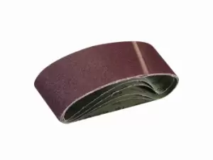 Silverline 308931 Sanding Belts 75 x 533mm 5pk 60 Grit