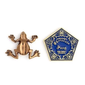 Harry Potter Chocolate Frog Pin Badge