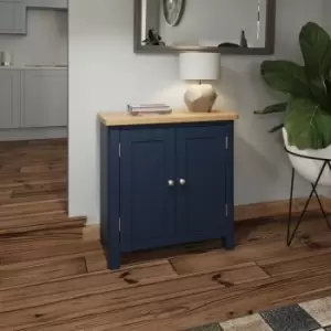 Rye Two Tone Oak & Blue 2 Door Sideboard