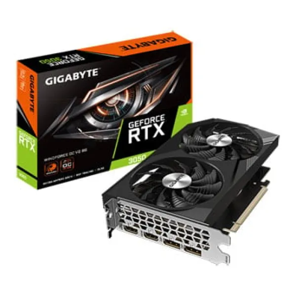 Gigabyte GeForce RTX 3050 WINDFORCE OC V2 8G NVIDIA 8GB GDDR6