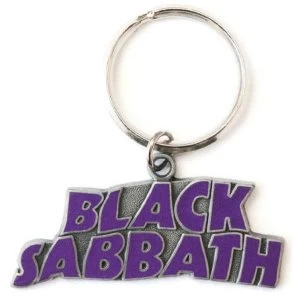 Black Sabbath - Wavy Logo Keychain