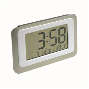 Digital LCD Clock 1224 Hour Count Down Timer Thermometer