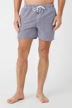 Navy Stripe Swim Short